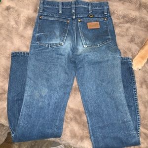 Vintage Wrangler Denim 27x36